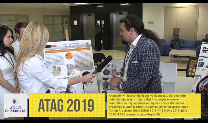 Automotive Engineering Students' Formula SAE Car Project was Exhibited at the 2019  Atılım Research Day (ATAG)